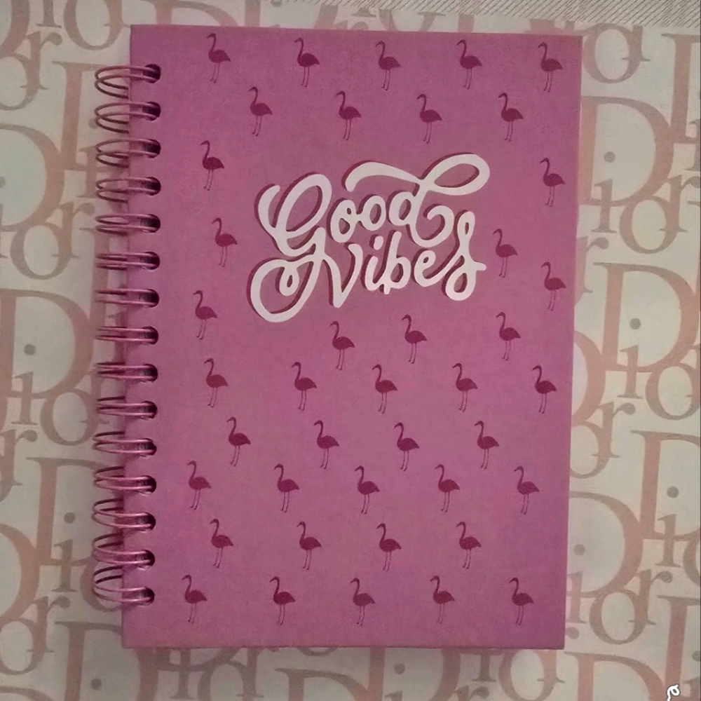 VOTUM Flamingo 🦩Good Vibes Notebook New